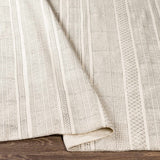 Durbin Off-White Cotton Flatweave Carpet - Clearance - Ornate Home
