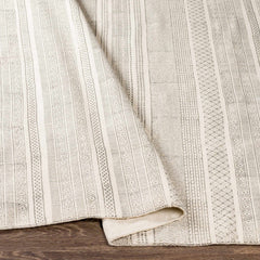 Durbin Off-White Cotton Flatweave Carpet - Clearance - Ornate Home
