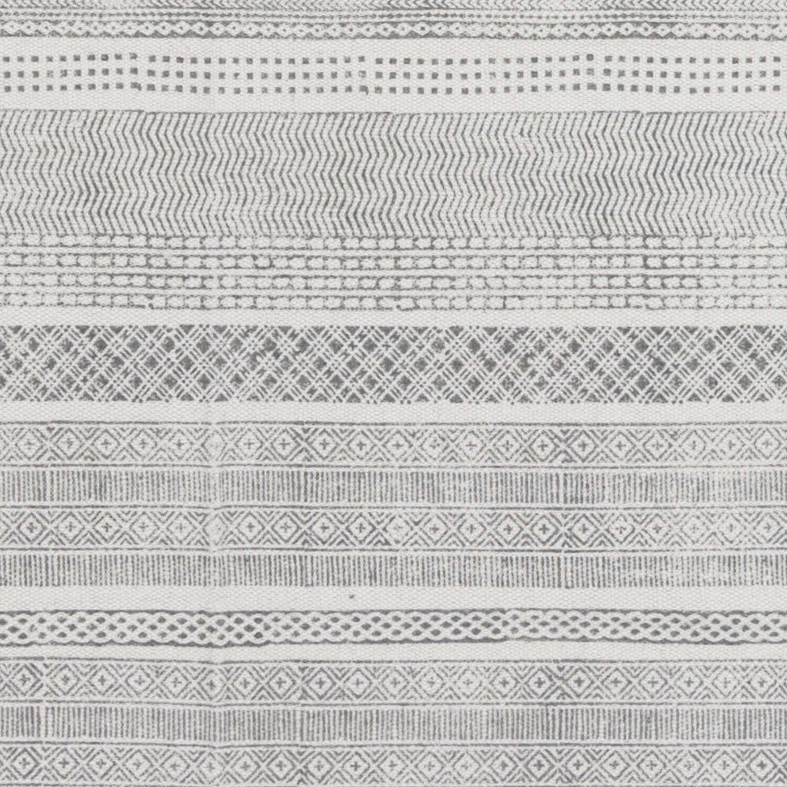 Durbin Off-White Cotton Flatweave Carpet - Clearance - Ornate Home