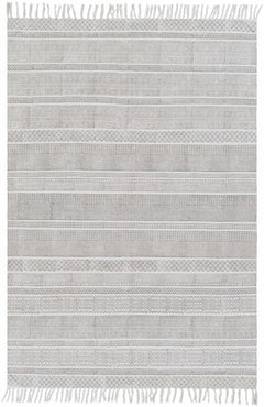 Durbin Off-White Cotton Flatweave Carpet - Clearance - Ornate Home