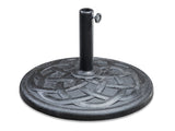 Duro Black Round Umbrella Base - Ornate Home