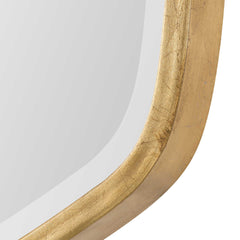 Duronia Antiqued Gold Mirror - Ornate Home