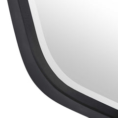 Duronia Black Iron Mirror - Ornate Home