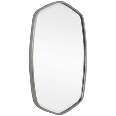 Duronia Brushed Silver Mirror - Ornate Home