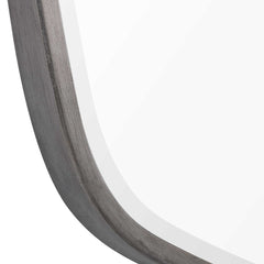 Duronia Brushed Silver Mirror - Ornate Home