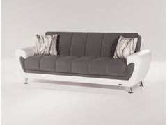 Duru Dark Gray Living Room Set - Ornate Home