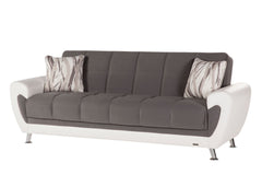 Duru Dark Gray Living Room Set - Ornate Home