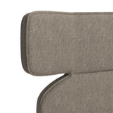 Dusa Olive Brown Queen Bed