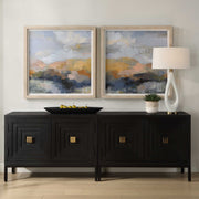 Dusk Multicolor Framed Prints (Set of 2) - Ornate Home