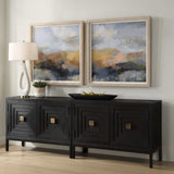 Dusk Multicolor Framed Prints (Set of 2) - Ornate Home