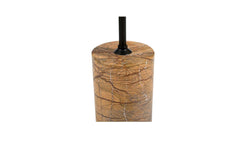 Dusk Rainforest Brown Marble Accent Table - Ornate Home