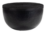 Duskan Black Storage Coffee Table - Ornate Home