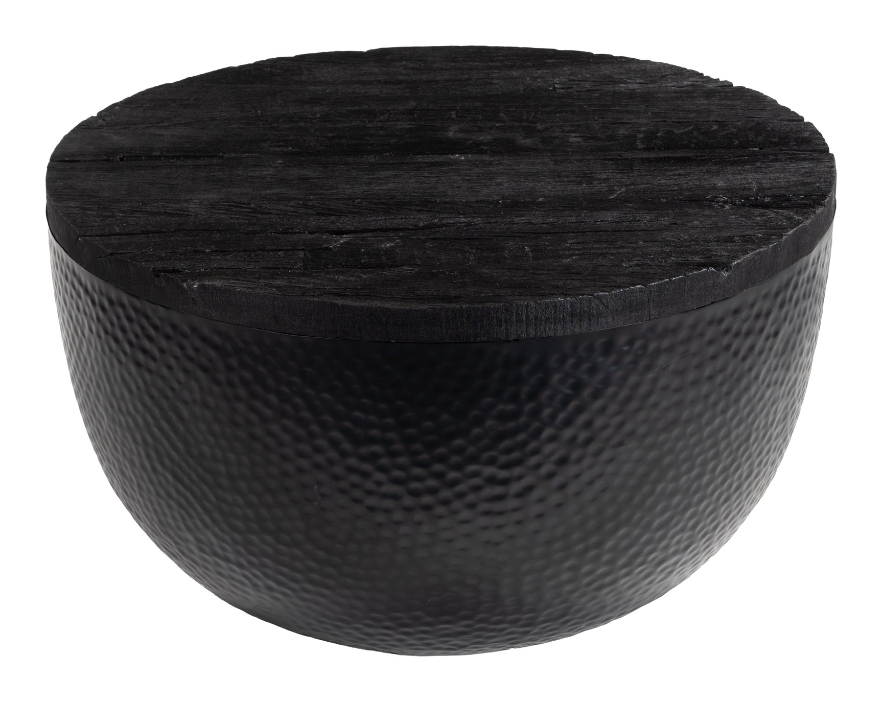 Duskan Black Storage Coffee Table - Ornate Home