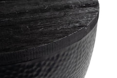 Duskan Black Storage Coffee Table - Ornate Home