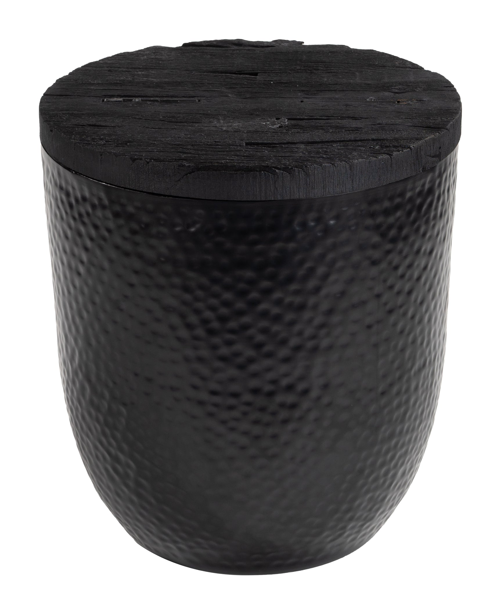 Duskan Black Storage Side Table - Ornate Home