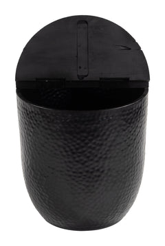 Duskan Black Storage Side Table - Ornate Home