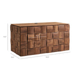 Duskin Walnut Wall Mounted Accent Cabinet