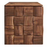 Duskin Walnut Wall Mounted Accent Cabinet