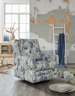 Dustinford Multi Swivel Glider Accent Chair (Online Special Price) - Ornate Home