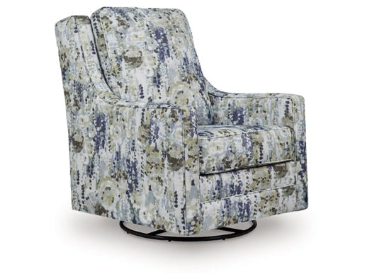 Dustinford Multi Swivel Glider Accent Chair - Ornate Home