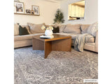 Dusty Sage Greenpoint Medallion Washable Area Rug - Ornate Home
