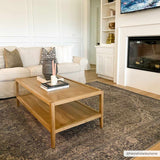 Dusty Sage Greenpoint Medallion Washable Area Rug - Ornate Home