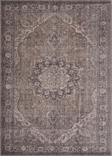 Dusty Sage Greenpoint Medallion Washable Area Rug - Ornate Home