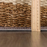 Dusty Sage Greenpoint Medallion Washable Area Rug - Ornate Home