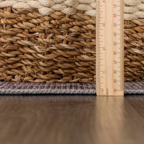 Dusty Sage Greenpoint Medallion Washable Area Rug - Ornate Home