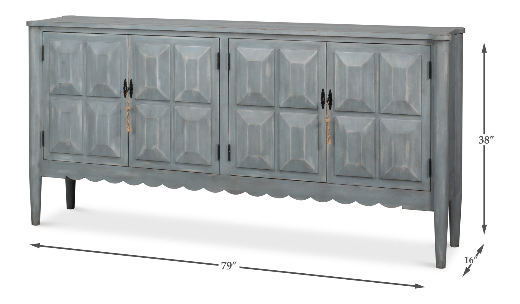 Dutch Grey Sideboard - Ornate Home