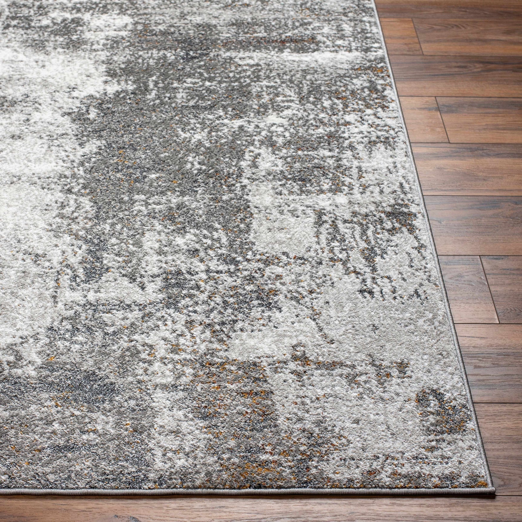 Duval Taupe Abstract Area Rug - Ornate Home