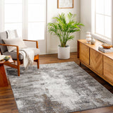 Duval Taupe Abstract Area Rug - Ornate Home