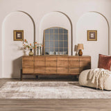 Duval Taupe Abstract Area Rug - Ornate Home