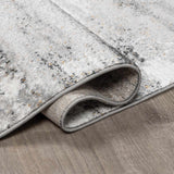 Duval Taupe Abstract Area Rug - Ornate Home