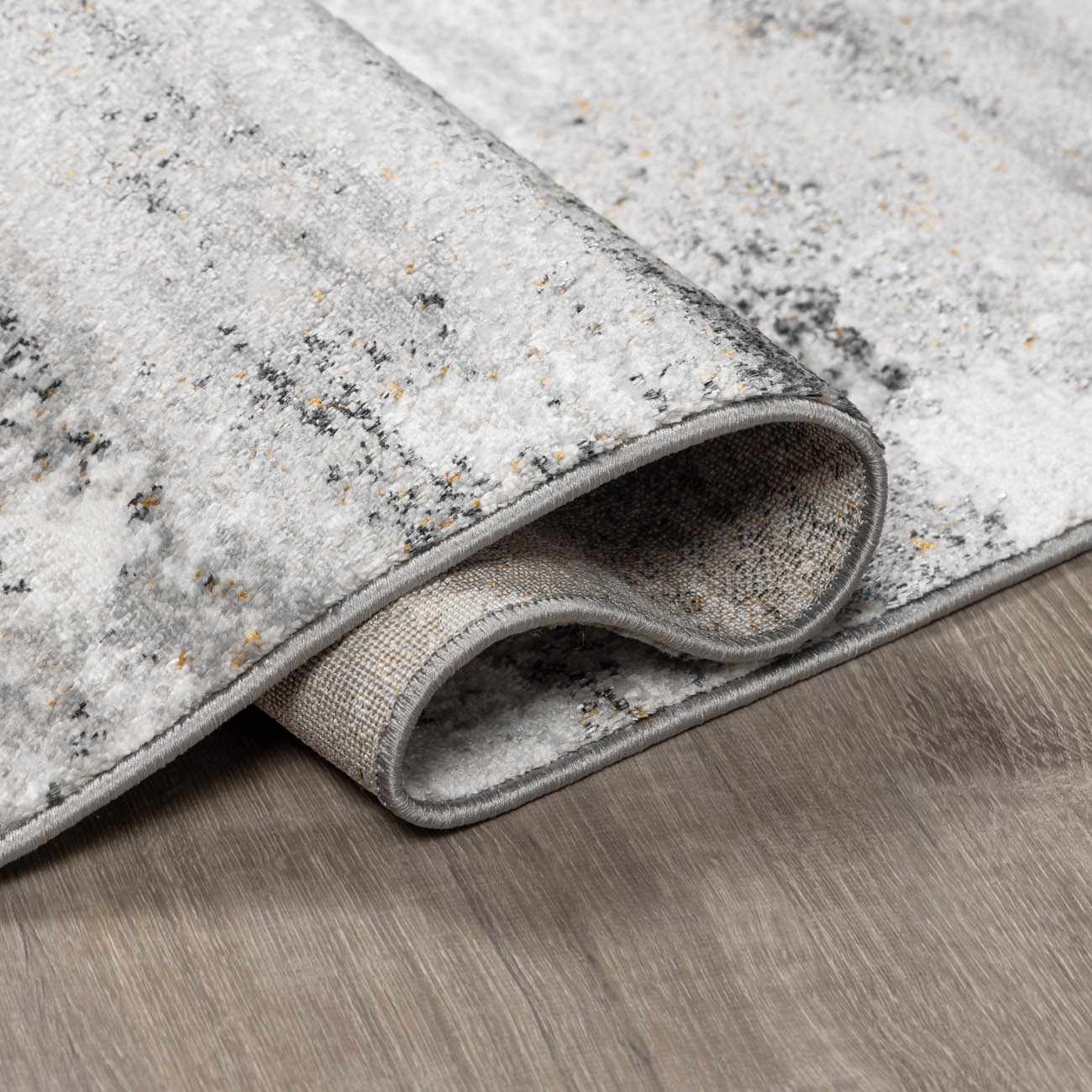 Duval Taupe Abstract Area Rug - Ornate Home