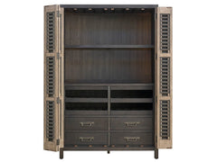 Dwell Basalt/Boulder Bar Cabinet - Ornate Home