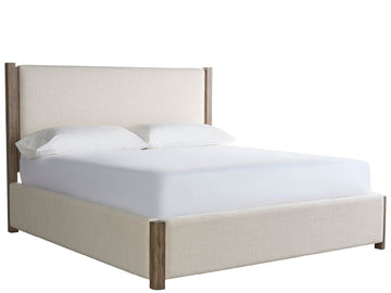 Dwell Boulder/Asbury Oatmeal King Upholstered Bed - Ornate Home
