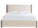 Dwell Boulder/Asbury Oatmeal King Upholstered Bed - Ornate Home