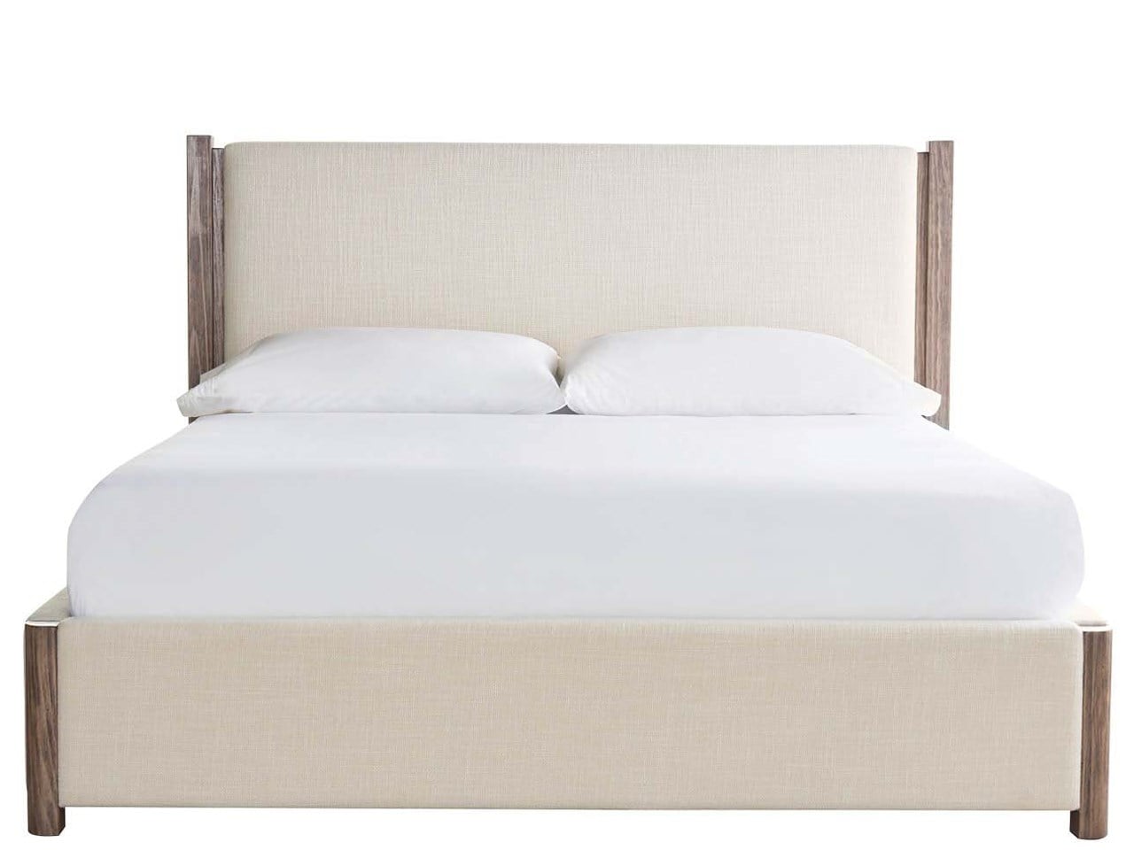 Dwell Boulder/Asbury Oatmeal King Upholstered Bed - Ornate Home