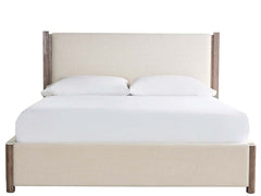 Dwell Boulder/Asbury Oatmeal King Upholstered Bed - Ornate Home