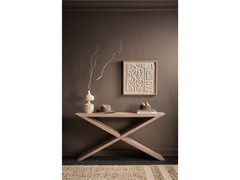 Dwell Boulder Cross Console - Ornate Home
