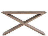 Dwell Boulder Cross Console - Ornate Home