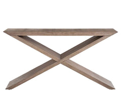 Dwell Boulder Cross Console - Ornate Home