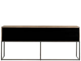 Dwell Boulder Metal Base Console - Ornate Home