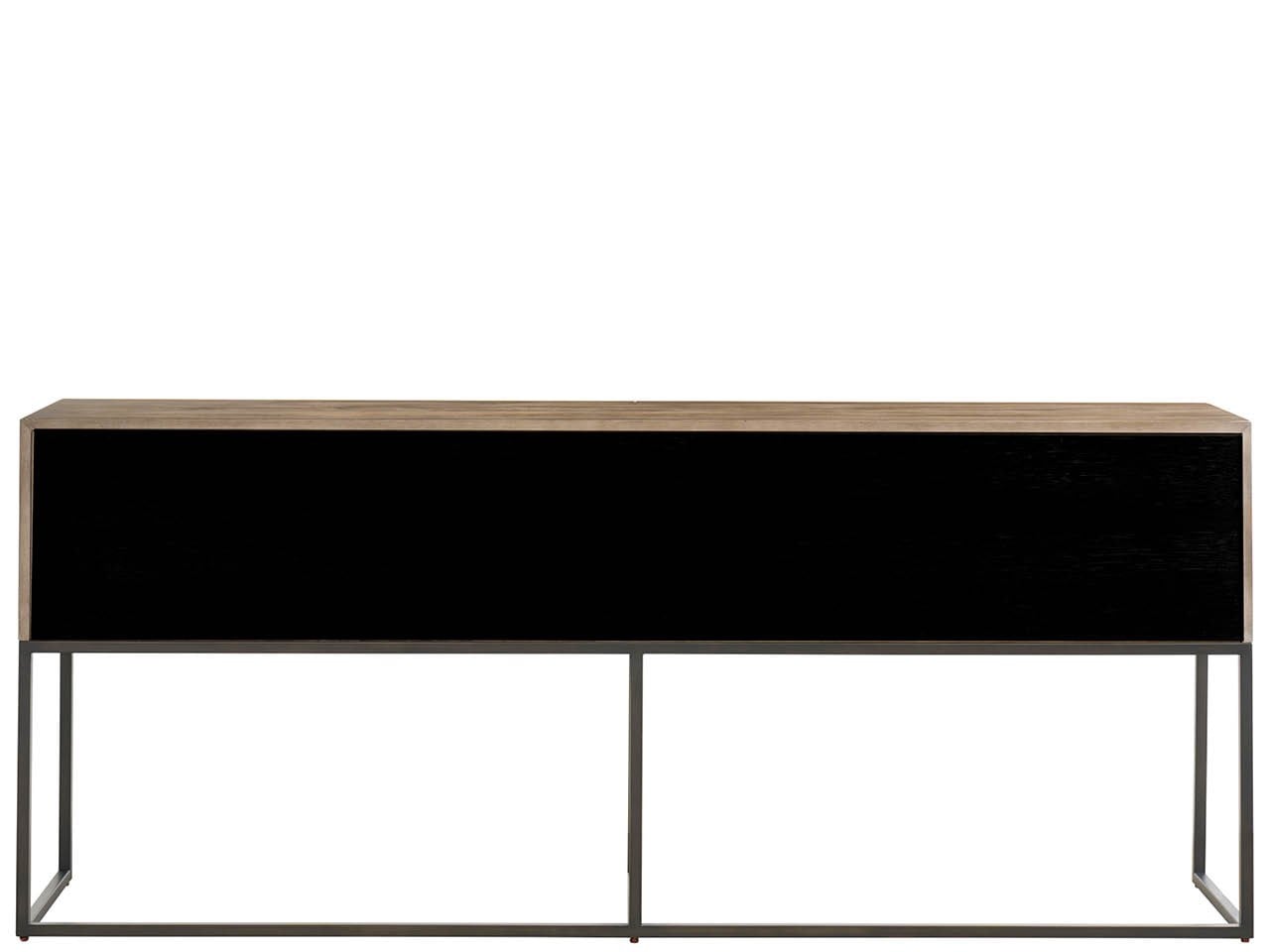 Dwell Boulder Metal Base Console - Ornate Home