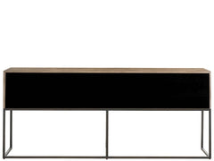 Dwell Boulder Metal Base Console - Ornate Home