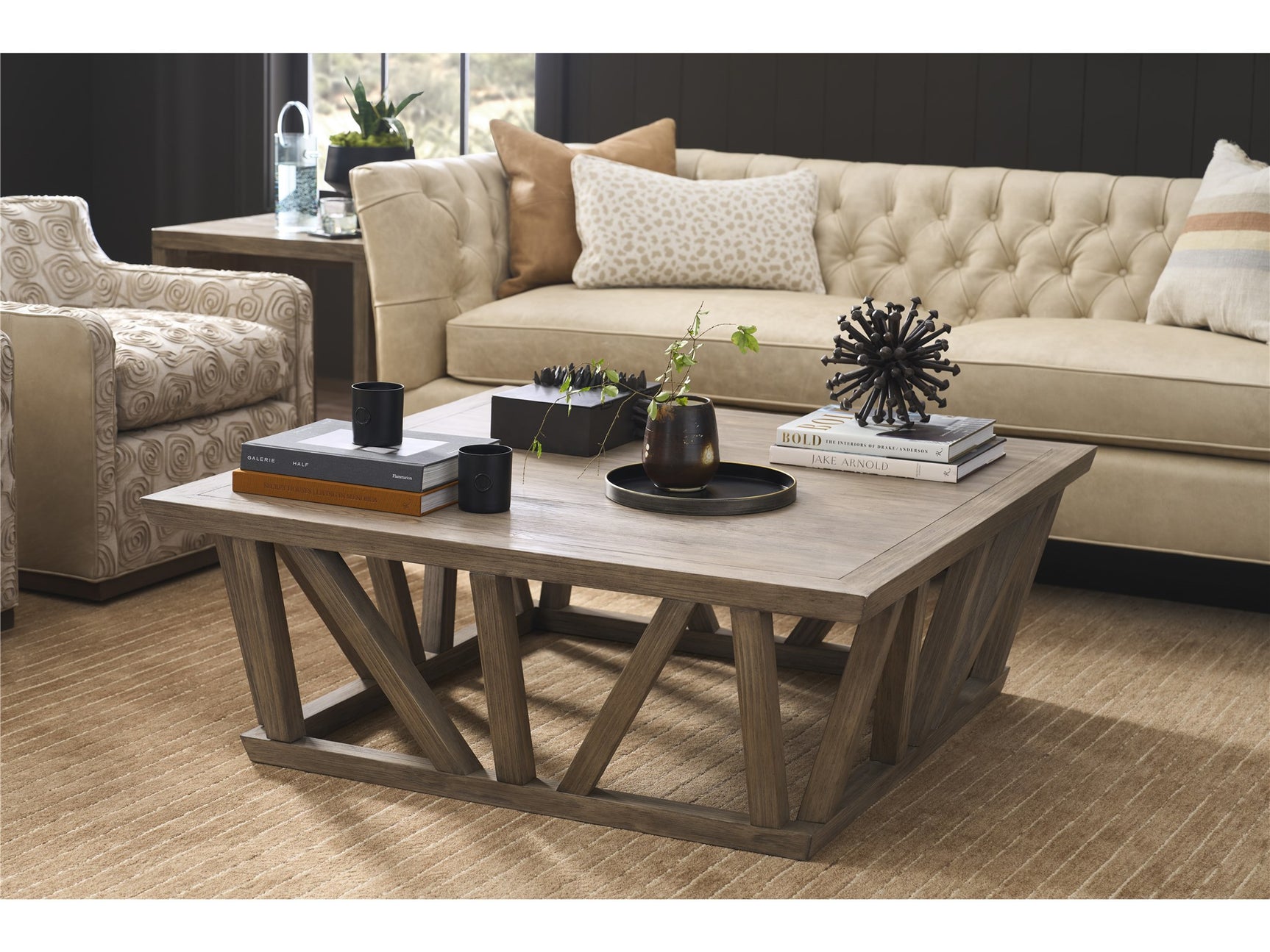 Dwell Boulder Square Cocktail Table - Ornate Home