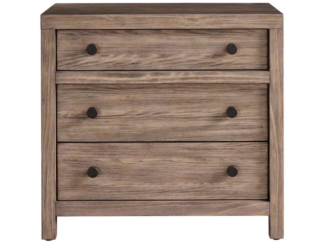 Dwell Boulder Three Drawer Nightstand - Ornate Home