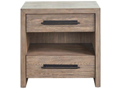 Dwell Boulder Two Drawer Nightstand - Ornate Home