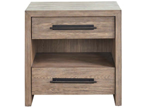 Dwell Boulder Two Drawer Nightstand - Ornate Home